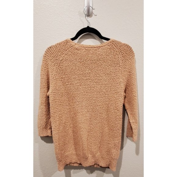 LOFT Beige Knit Sweater - Picture 3 of 3
